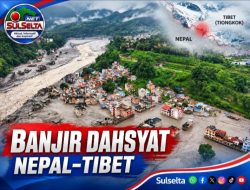 Gletser Runtuh Picu Banjir Dahsyat Nepal-Tibet