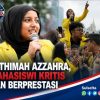 Fathimah Azzahra, Potret Mahasiswa Kritis dan Berprestasi