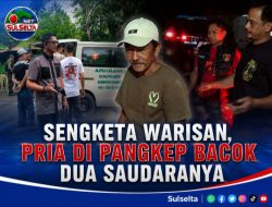Sengketa Warisan, Pria di Pangkep Bacok Dua Saudaranya