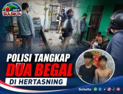 Polisi Tangkap Dua Terduga Begal di Hertasning
