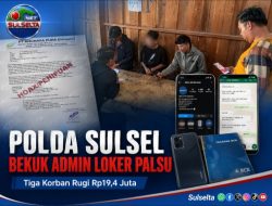 Polda Sulsel Bongkar Penipuan Loker Bandara Palsu