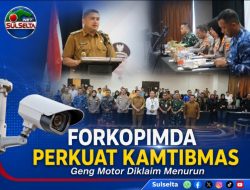 Forkopimda Makassar Perkuat Kamtibmas, Geng Motor Diklaim Menurun