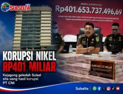 Kejagung Geledah Sulsel, Usut Korupsi Nikel Rp401 Miliar