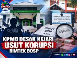 KPMB Desak Kejari Usut Dugaan Korupsi Bimtek BOSP