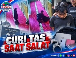 Curi Tas Mahasiswi Saat Salat, Pria Ditangkap