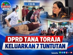 DPRD Tana Toraja Keluarkan 7 Tuntutan Kasus MBG