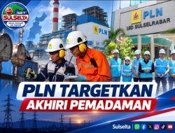 PLN Targetkan Akhiri Pemadaman Bergilir Sulsel Mulai 6 September