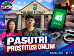Pasutri Diduga Jalankan Prostitusi Online di Sidrap