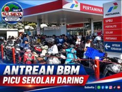 Antrean BBM Picu Sekolah Makassar Beralih Daring