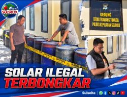 Polisi Bongkar Penimbunan 2.600 Liter Solar di Selayar