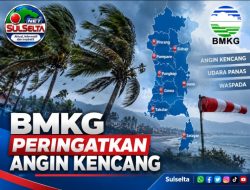 BMKG Peringatkan Angin Kencang di Sulsel hingga 17 September