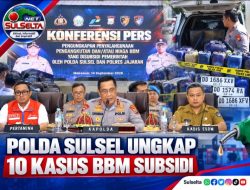 Polda Sulsel Ungkap 10 Kasus Penyalahgunaan BBM Subsidi