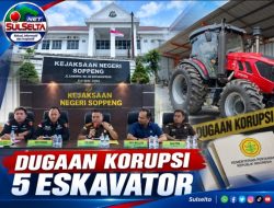 Dugaan Korupsi 5 Ekskavator Kementan Naik Penyidikan