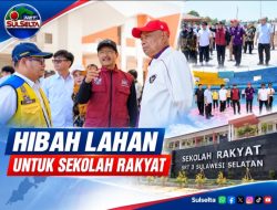 Pemprov Sulsel Hibahkan Lahan Rp95 Miliar untuk Sekolah Rakyat