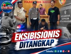 Pria Diduga Pamer Alat Vital Ditangkap di Rappocini