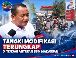 Tangki Modifikasi Terungkap di Tengah Antrean BBM Makassar