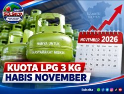Kuota LPG 3 Kg Sulsel Diproyeksi Habis November