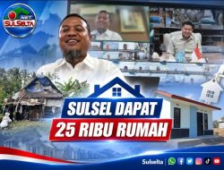 Sulsel Dapat Tambahan 25 Ribu Rumah Subsidi