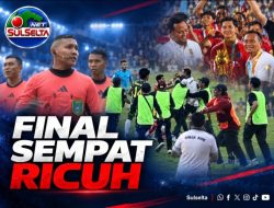 Final Piala Gubernur Sulsel Diwarnai Kericuhan