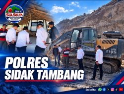 Polres Bantaeng Sidak Lima Lokasi Tambang Galian C