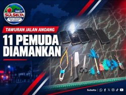 Polsek Makassar Bubarkan Tawuran, 11 Pemuda Diamankan