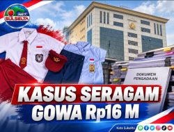 Kortastipidkor Turun Tangani Kasus Seragam Gratis Gowa Rp16 Miliar