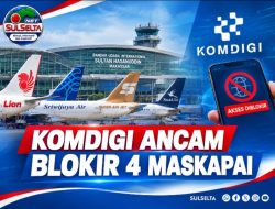 Komdigi Ancam Blokir Empat Maskapai