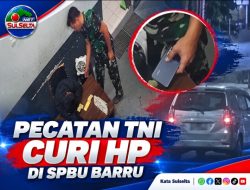 Pecatan TNI Diduga Curi HP di SPBU Barru
