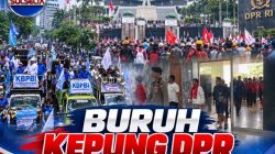 20 Ribu Buruh Kepung DPR, Bawa 11 Tuntutan