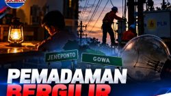 Pemadaman Bergilir Kembali Hantam Jeneponto dan Gowa