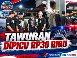 Tawuran Remaja di Tallo Dipicu Uang Rp30 Ribu