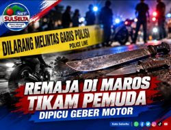 Remaja di Maros Tikam Pemuda Dipicu Geber Motor