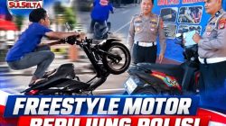 Pemuda Freestyle Motor Viral Diamankan Polisi di Makassar