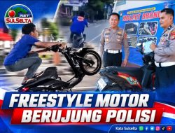Pemuda Freestyle Motor Viral Diamankan Polisi di Makassar