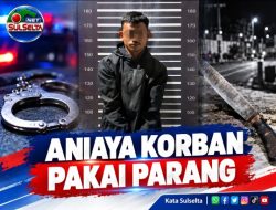 Pria di Bantaeng Diamankan Usai Aniaya Korban Pakai Parang