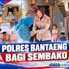 Polres Bantaeng Salurkan Sembako untuk Duafa di Baruga