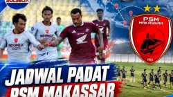 PSM Hadapi Jadwal Padat, Lima Laga dalam 21 Hari