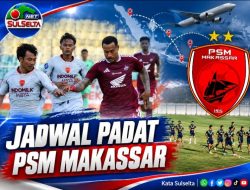 PSM Hadapi Jadwal Padat, Lima Laga dalam 21 Hari
