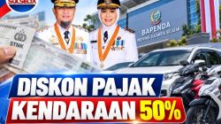 Pemprov Sulsel Diskon Pajak Kendaraan 50 Persen