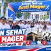 HUT ke-357 Sulsel, Jalan Sehat Anti Mager Berhadiah Umrah