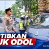 Satlantas Polres Maros Tertibkan Truk ODOL di Operasi Patuh